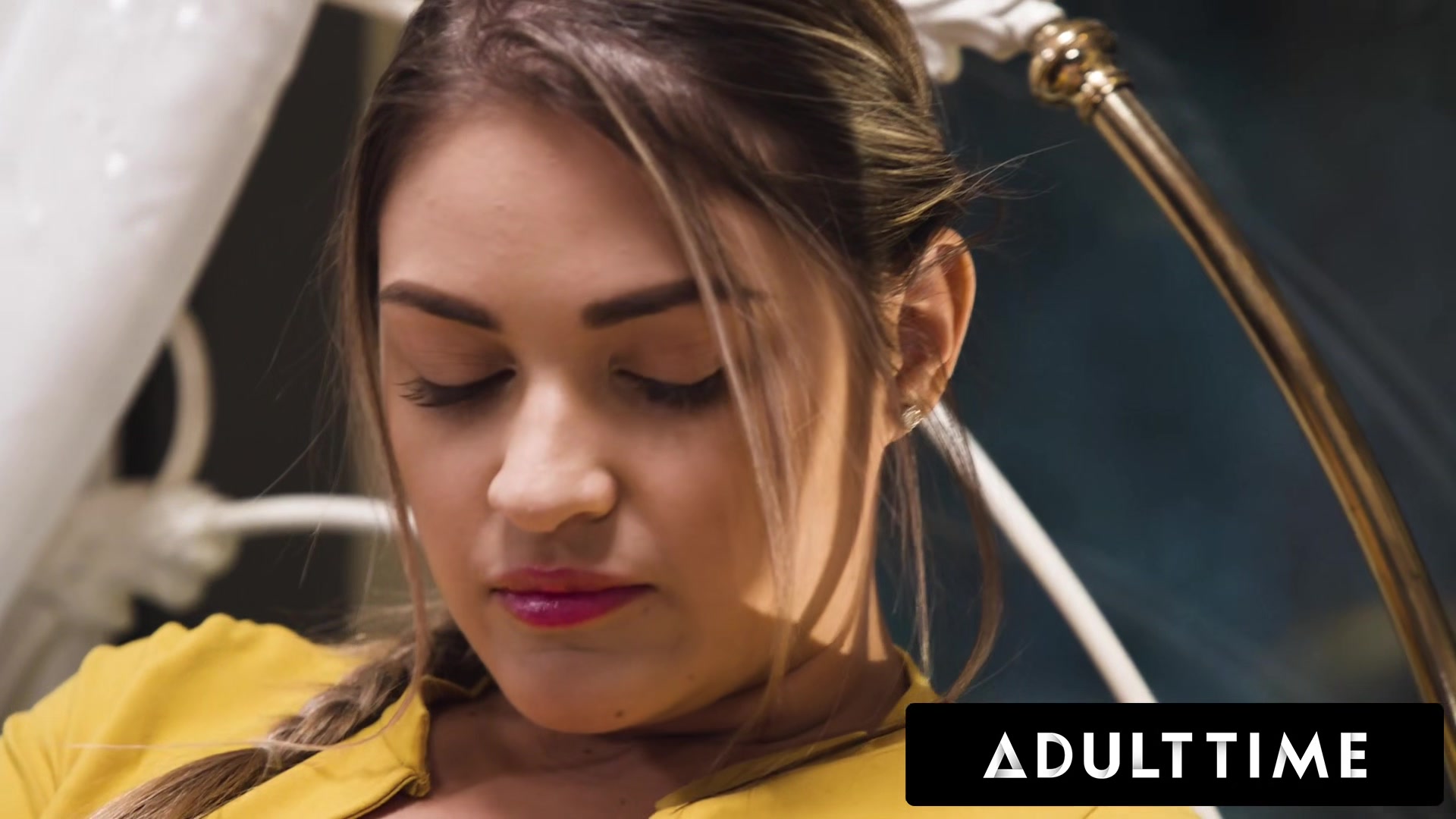ADULT TIME - College student 18+ Freya Parker Falls For Her Shy Lesbian Tutor Gizelle Blanco