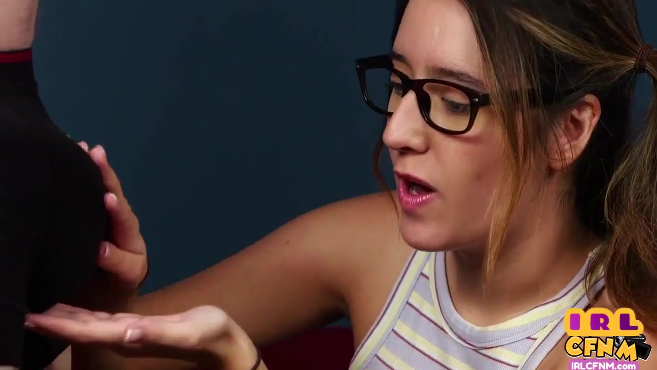 Cfnm Amateurs 21yo Gf With Glasses Blowing And Wanks