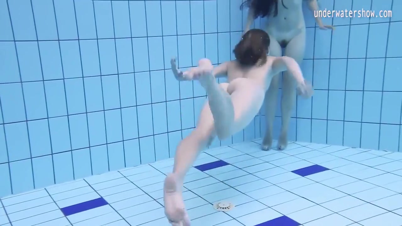 Lesbian Babes In The Pool And Redhead On Tenerife