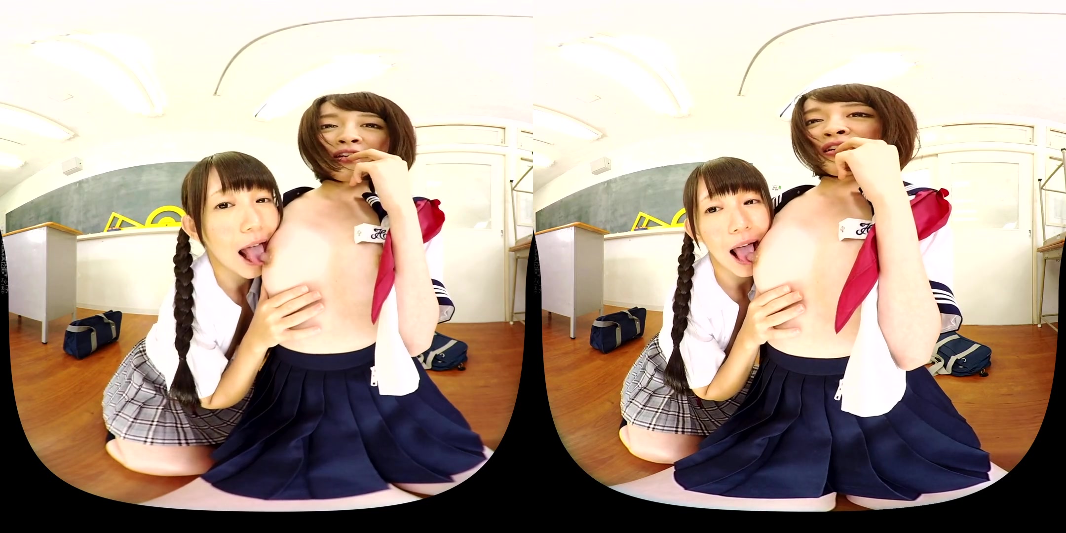 Marie Konishi, Yuu Kiriyama Dominated and Pissed on by schoolgirls 18+ 2 - SexLikeReal