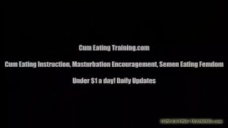 CEI Cum Eating Instructions Jerk Off Instructions