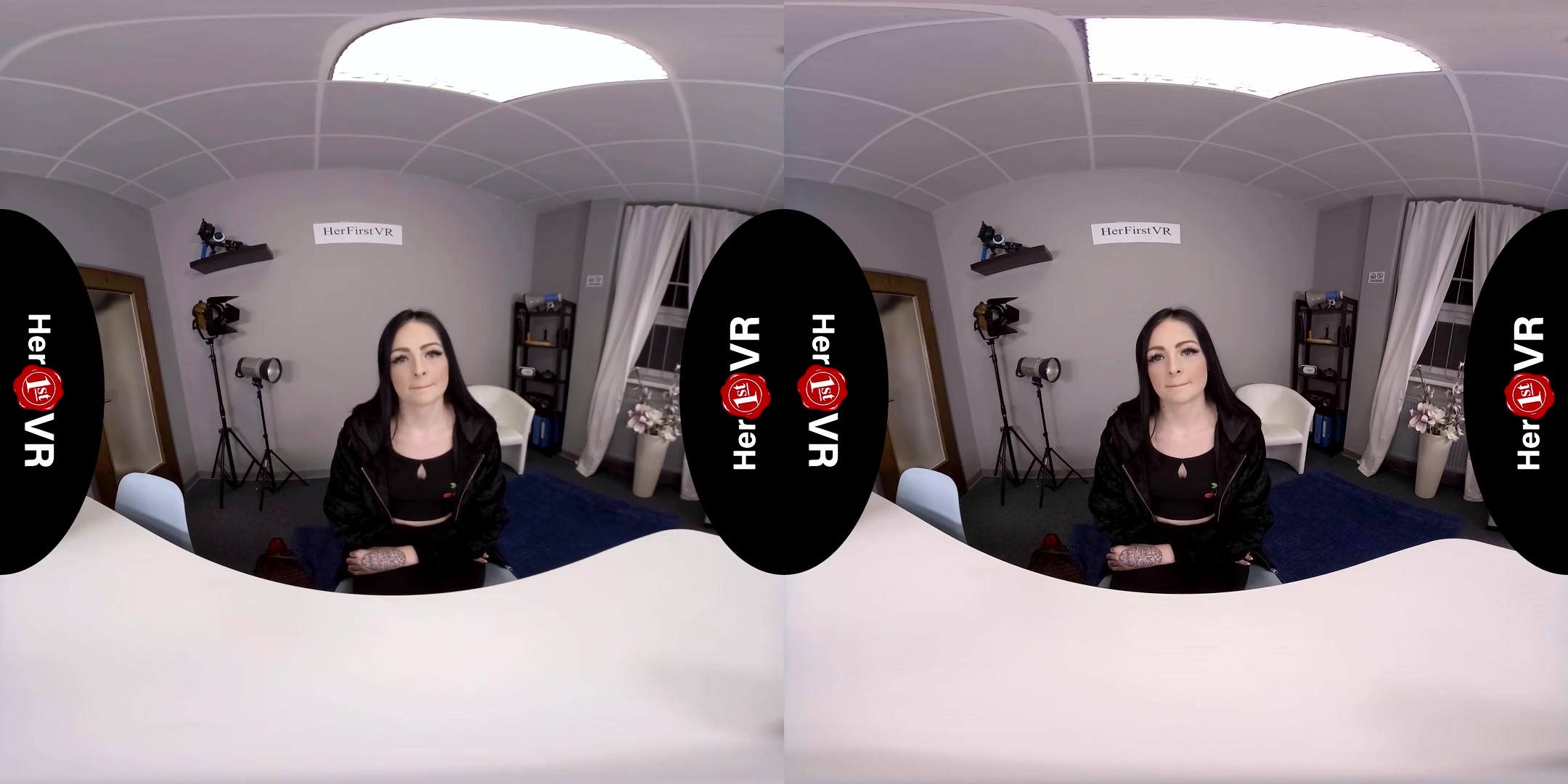 Quinn Diamond - First VR Casting - SexLikeReal