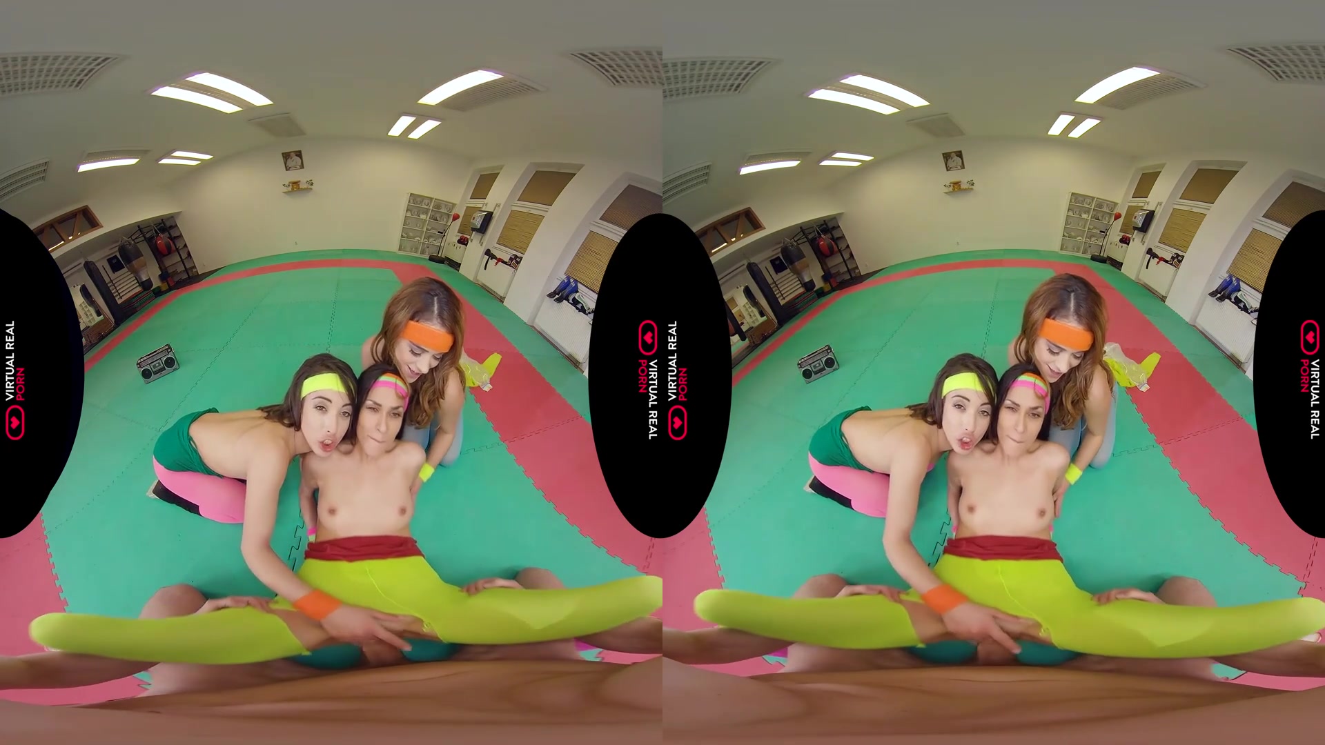 In the Back of Aerobics - VirtualRealPorn