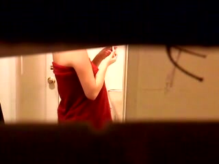 My captures all beauties in shower