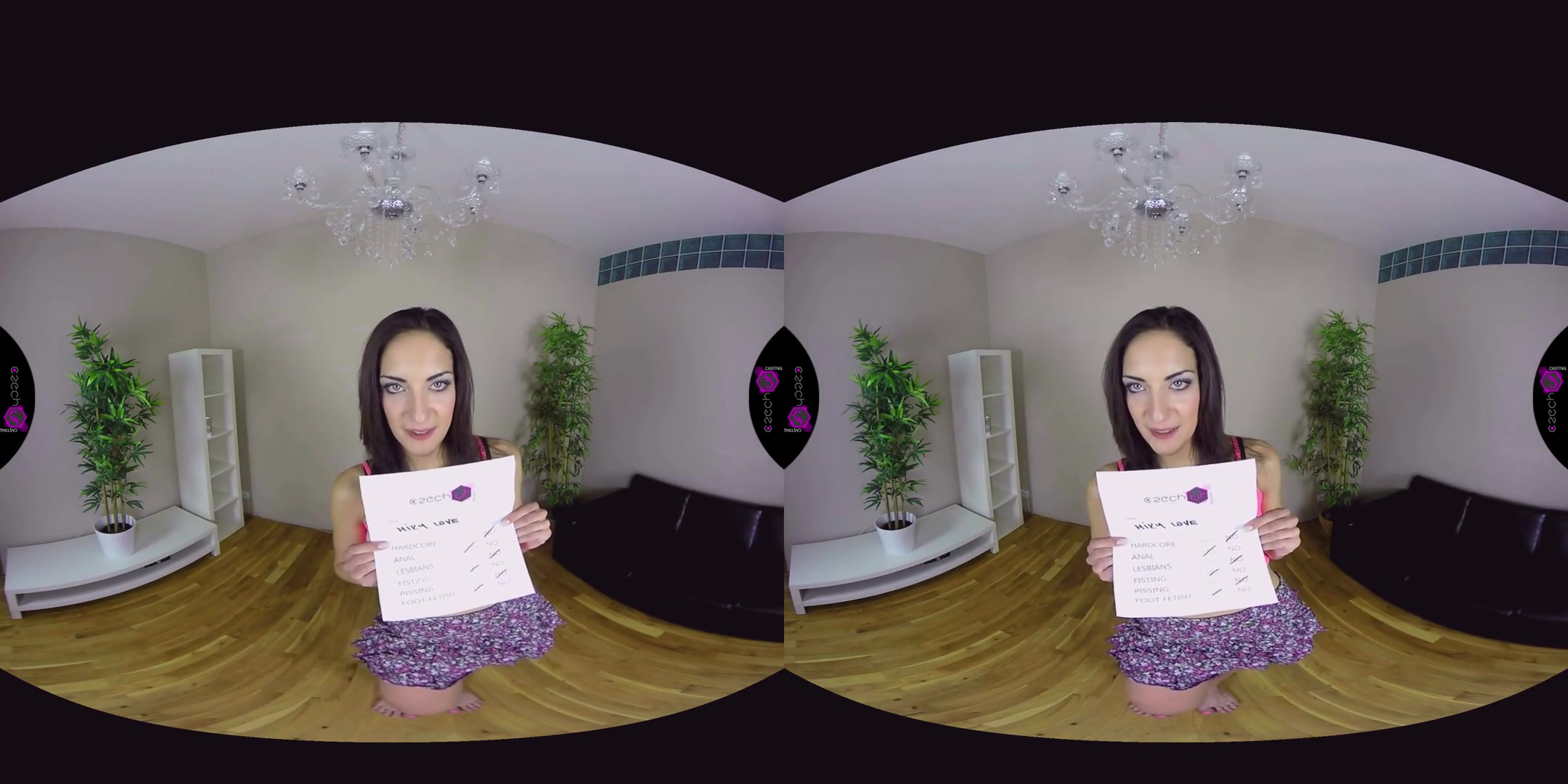 Miky Love in Miky Love Casting - CzechVRCasting