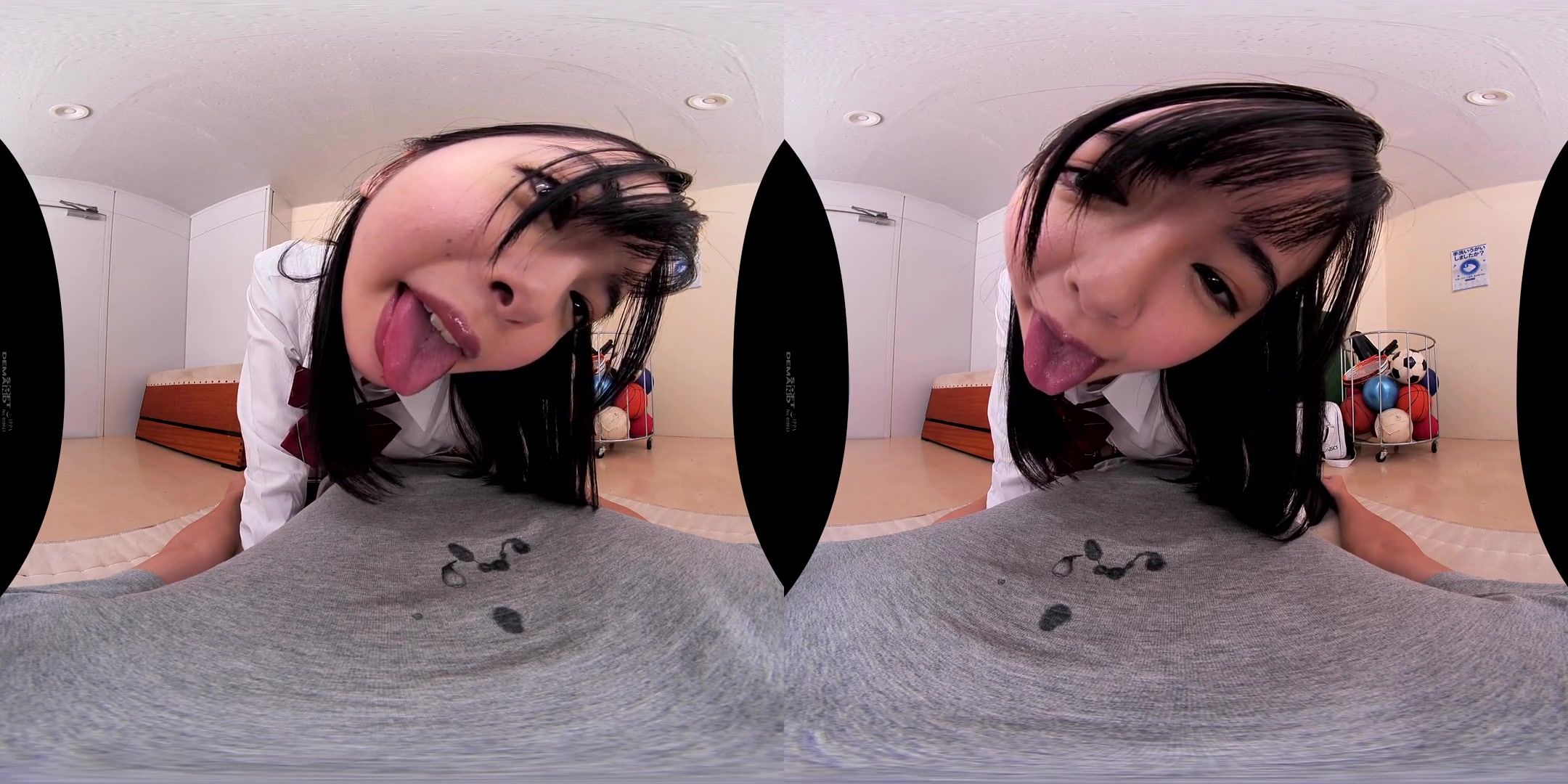 Drool-Drinking VR 2 3 - Drool Spit Asian schoolgirls 18+ Drool Fetish