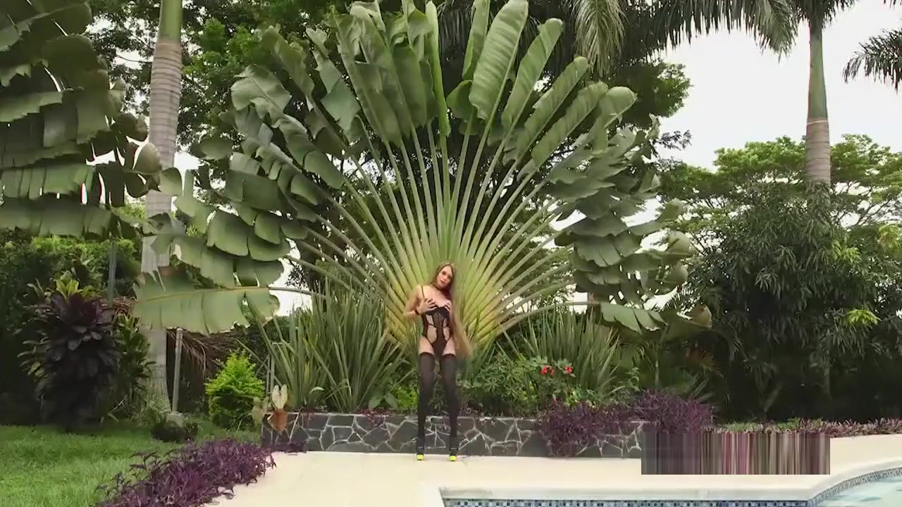Shemale beauty gangbanged hard
