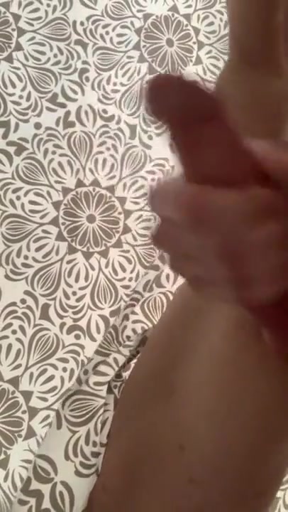 Stroking A Load Out In The Shower