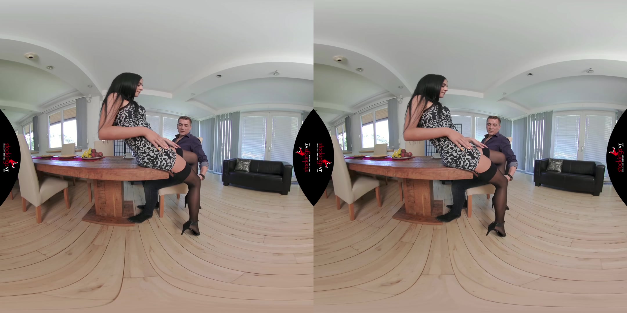 Panty Fucking Hot Wife Martin's Girls - StockingsVR