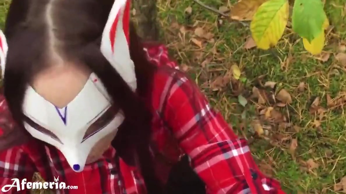 Hot Girlfriend Deep Sucking Big Dick Lover In The Forest