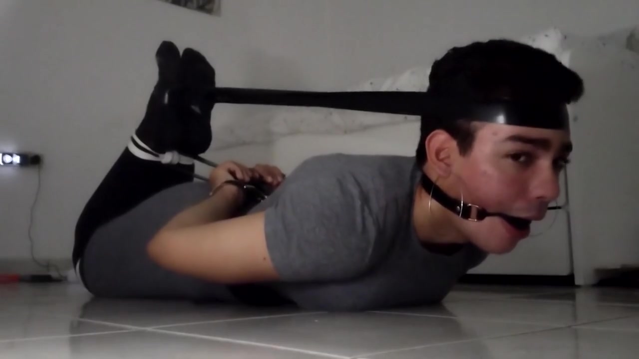 Sissy In Tight Hogtie