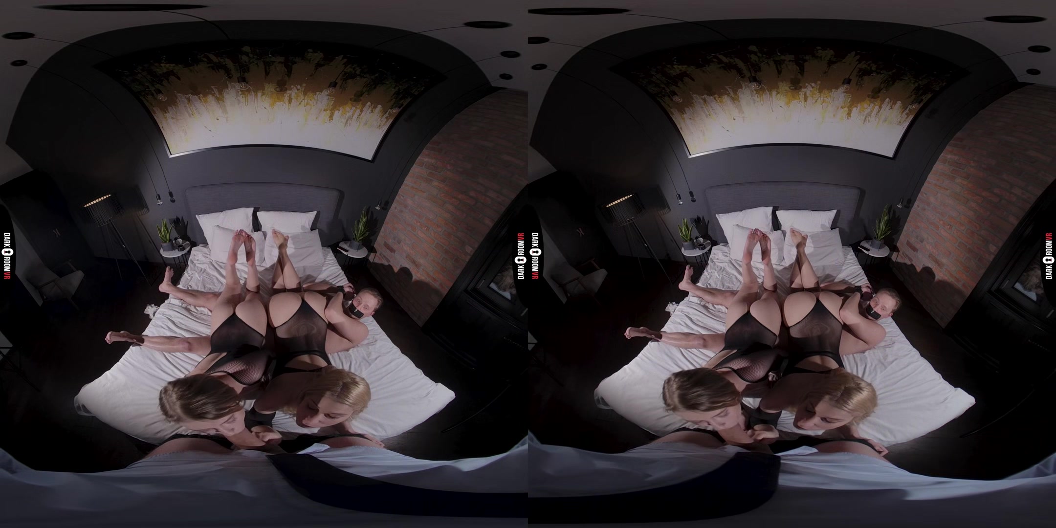 Sharon White & Eyla Moore VR Porn: The Game You Will Remember - DarkRoomVR