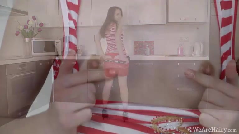 Rina masturbates with cherries and enjoys them - Compilation - WeAreHairy