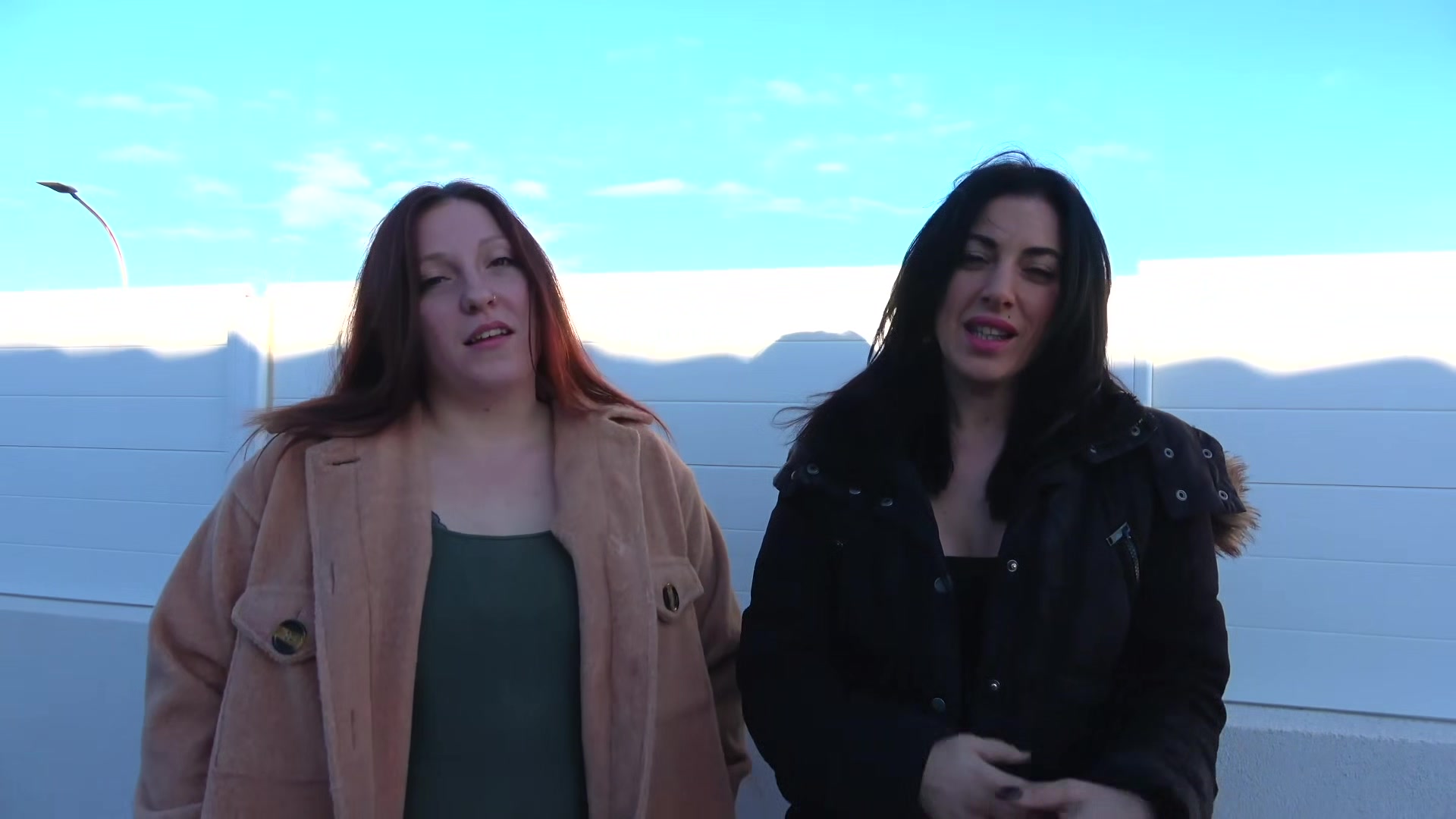 Lilly, first lesbian sex, and hot threesome