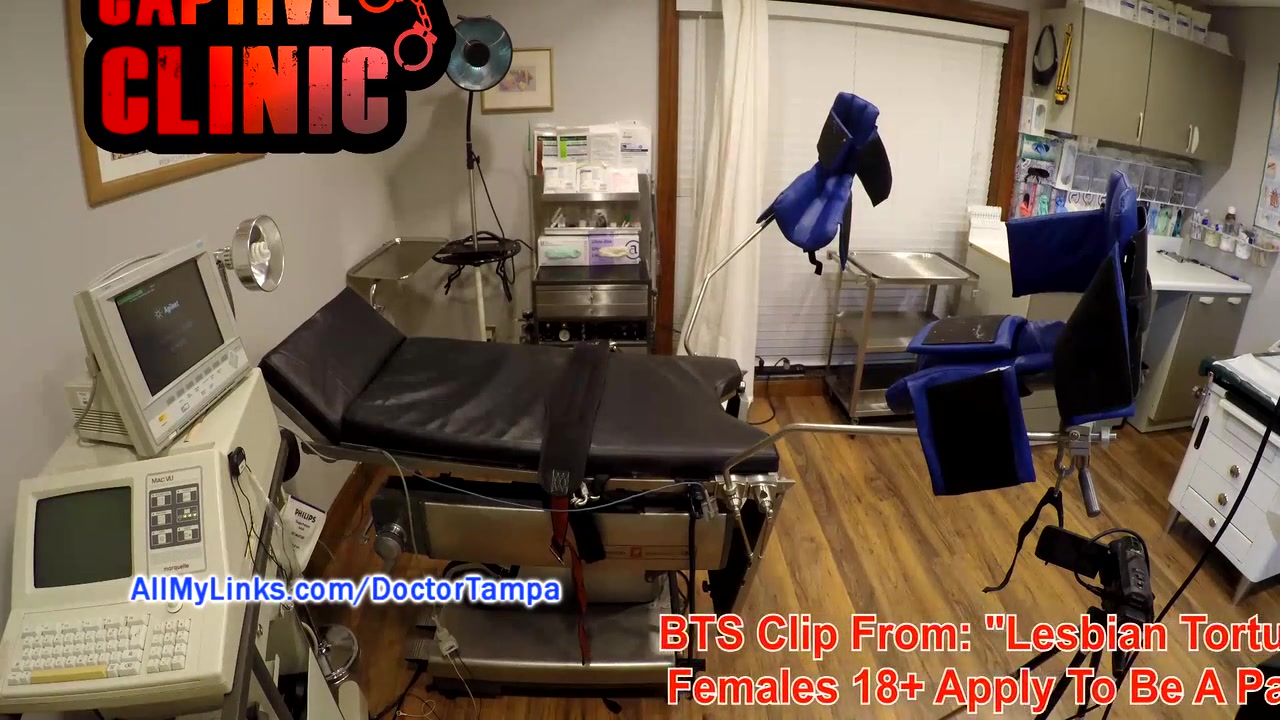 Stefania Mafra In Behind The Scenes From Lesbian Tort Clinics, Pre Scene Discussions, Watch Film At Captivecliniccom