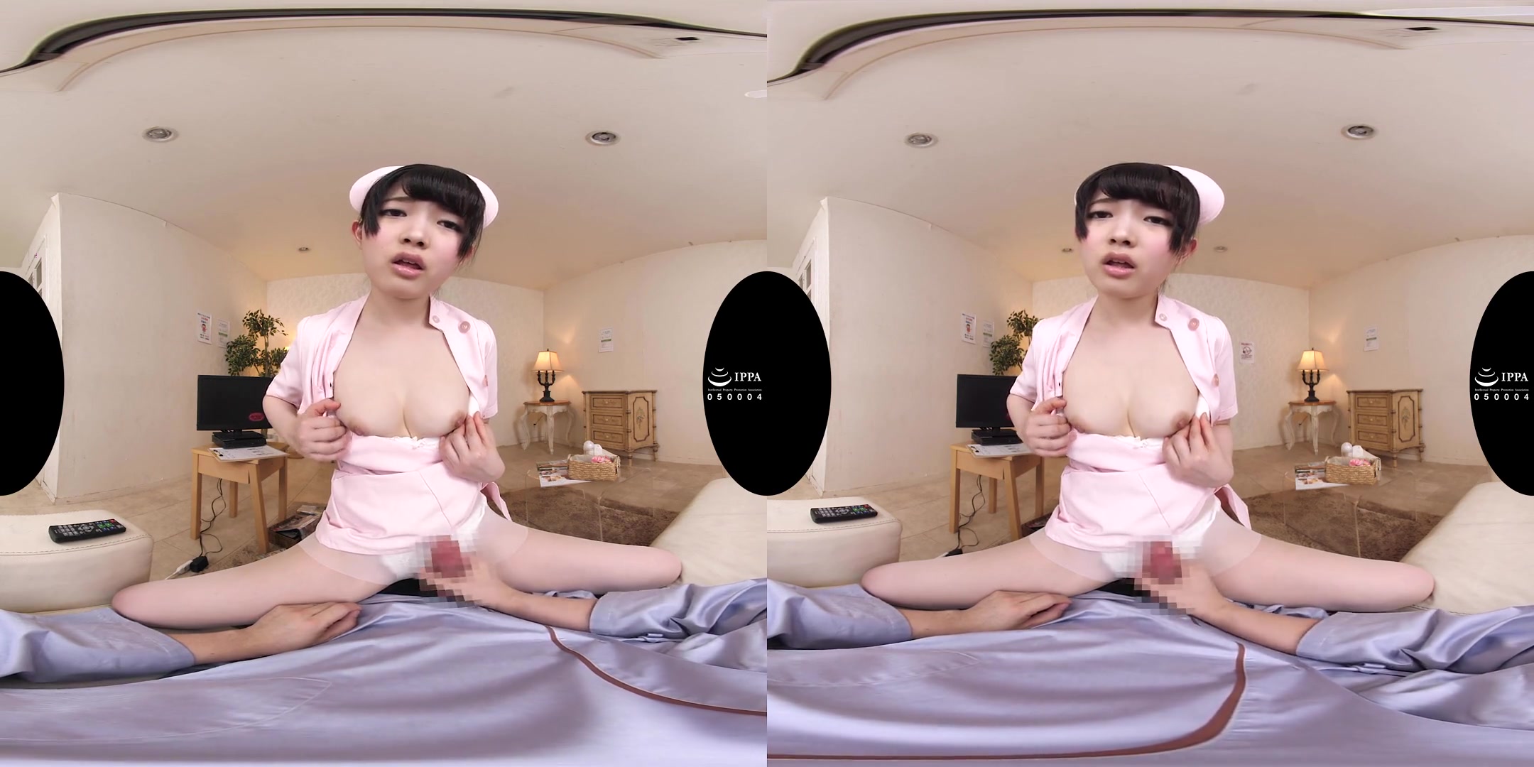 Sperm Check as of Infertility Treatment! - Asian Nurse Blowjob Riding