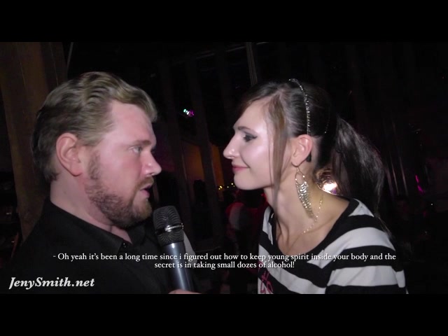 Jeny Smith goes naked at sex party