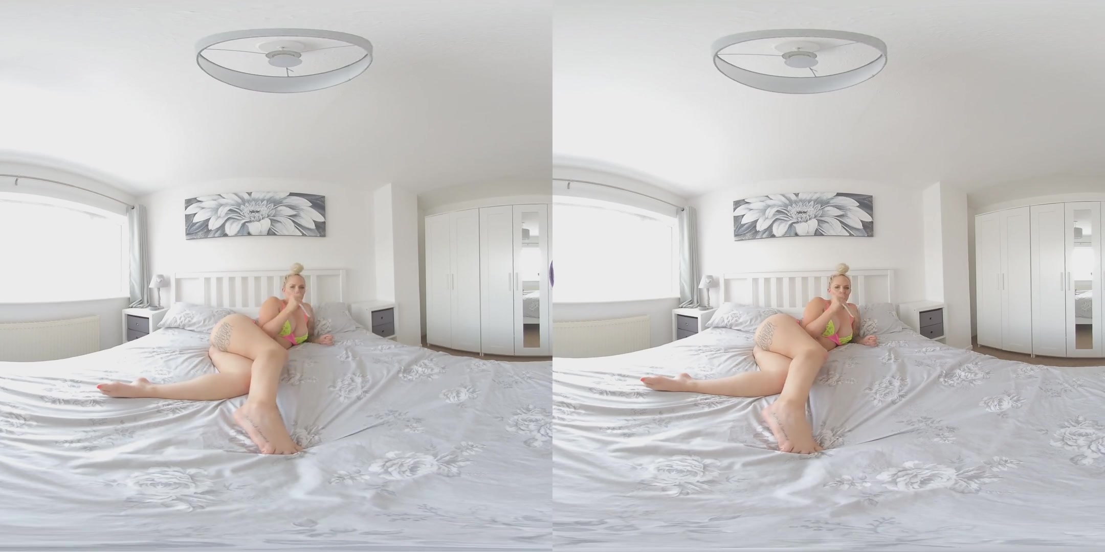 Louise Lee, After the Night Shift; Blonde Solo Amateur MILF