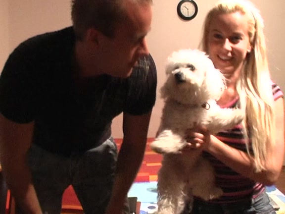 Breasty golden-haired girlfriend masturbates and bonks in bath