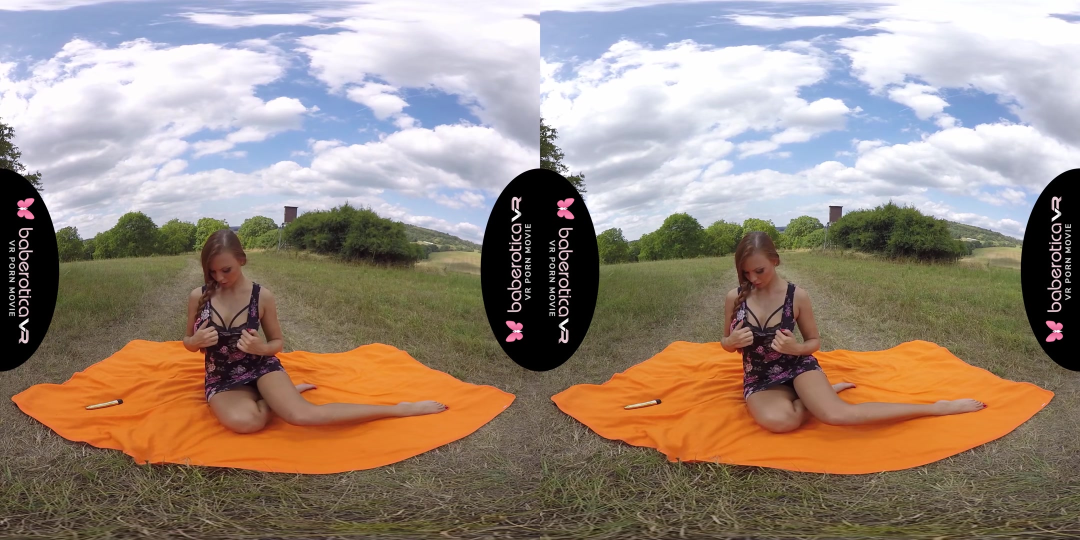 Ginger Ornela Morgan Outdoor Fun With Her Pussy - BaberoticaVR