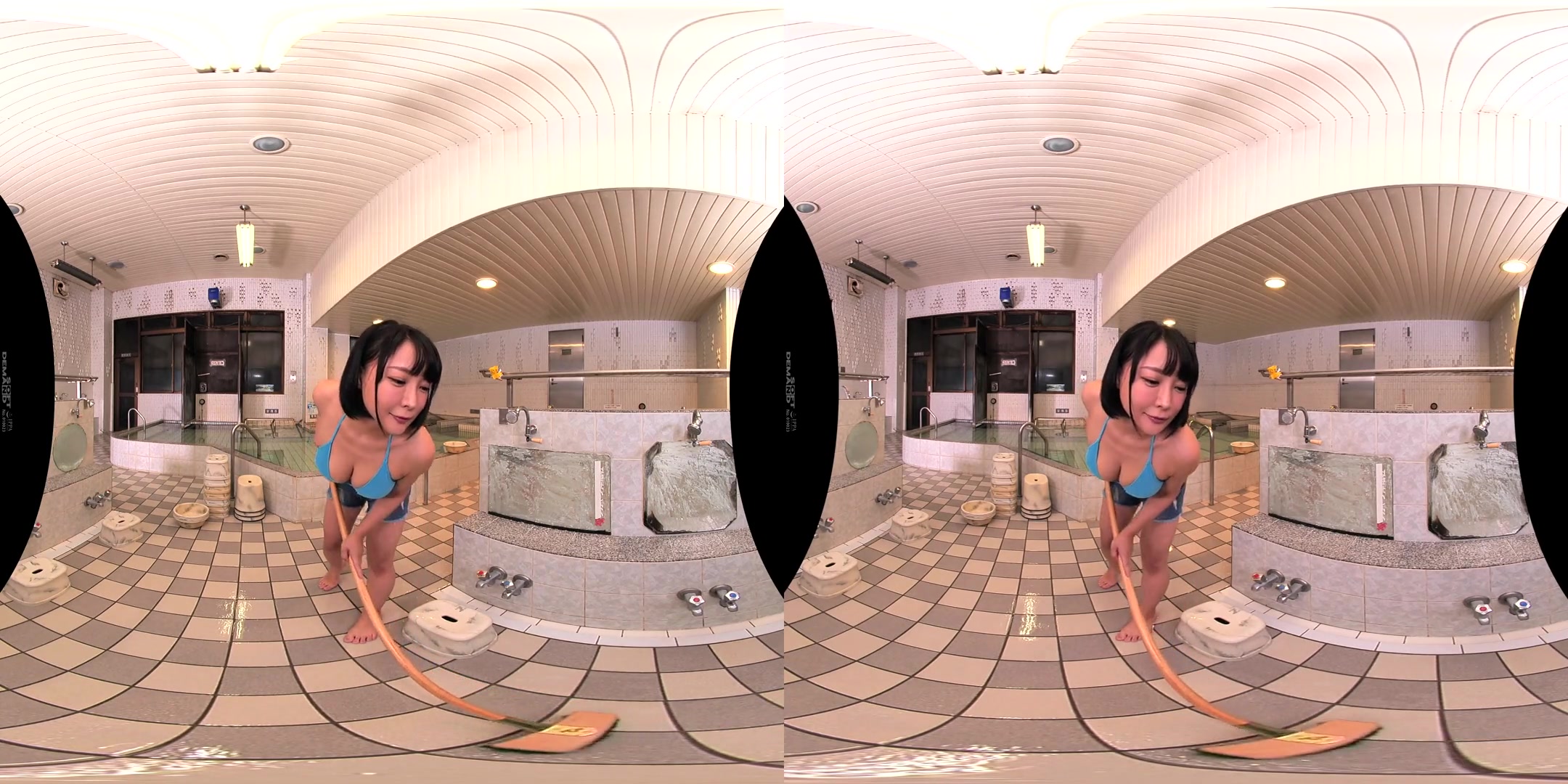 Washing your Body with her Famous I-Cup Tits 1 - Asian Blowjob Titty Fuck