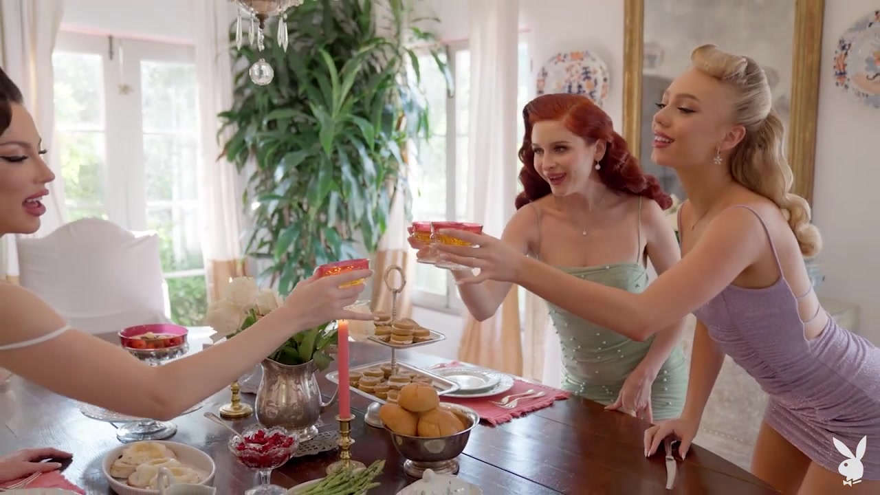 Bryona, Braylin and Odette in Feast Your Eyes - PlayboyPlus