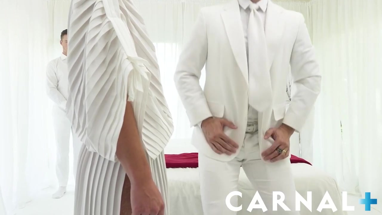 Eddie Patrick And Dex Devall In Suited Hung Top Barebacks Gay Apprentice