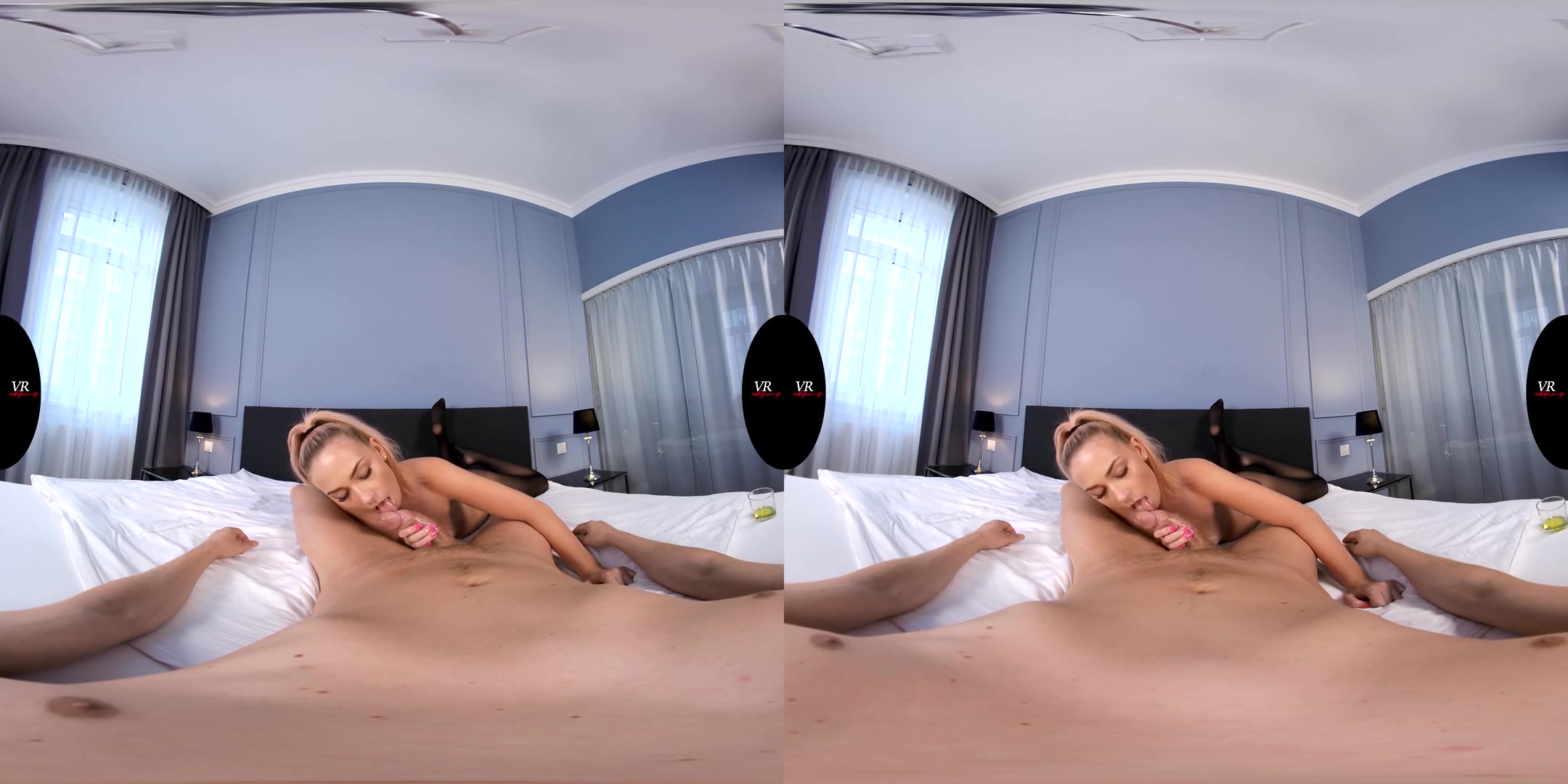 Cock Sucking Tease - Blonde Porn Star Blowjob POV