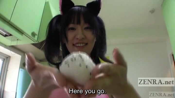 Japanese AV star bizarre rice balls armpit pressing Subtitled