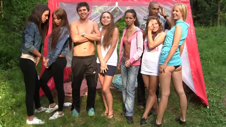 Hot college sweethearts in fuckfest fucking