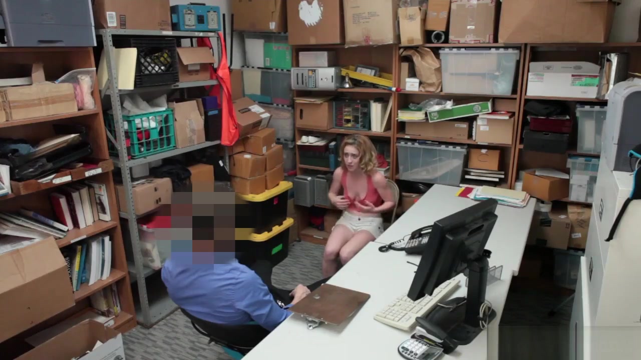Bonnie Grey and Maya Bijou are two shoplyfter sluts