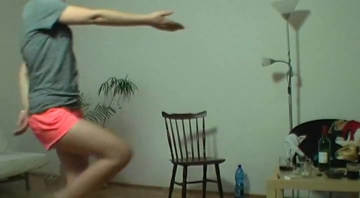 Super wild lapdance by czech amateur