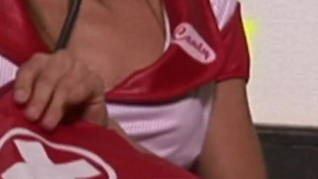 Big Boobs Nurse In Uniform Drinks Litres Of Cum From A Giant Penis At The Glory Hole