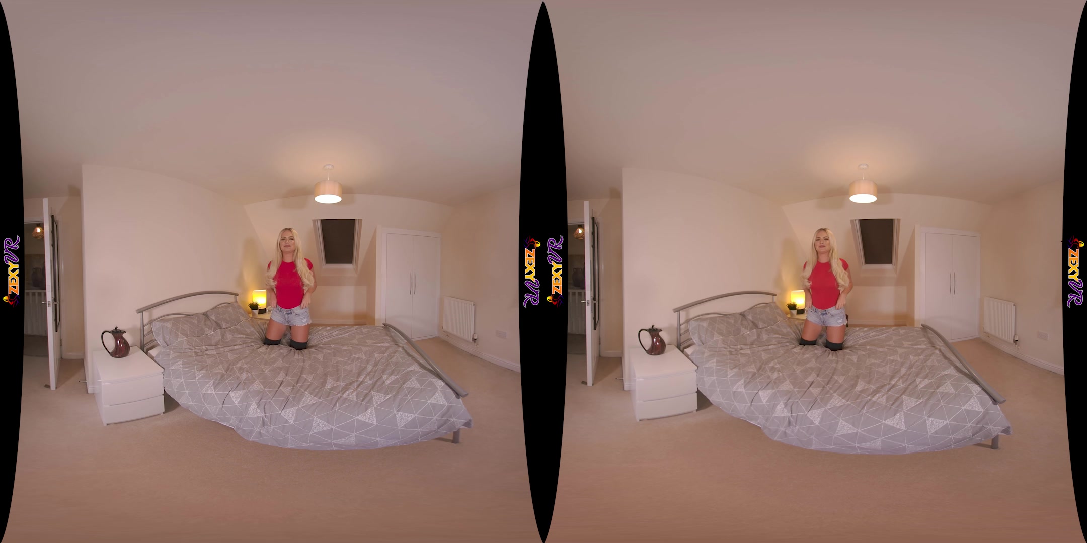 Bedroom Antics featuring Louise - ZexyVR