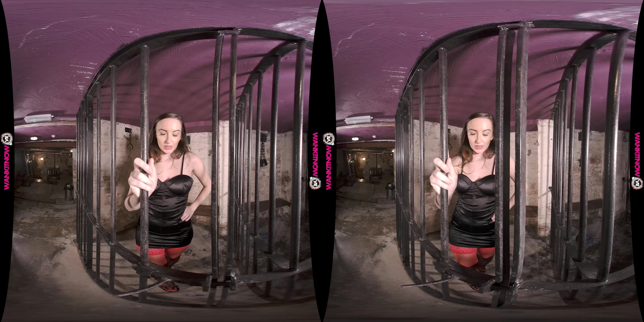 Behind Bars featuring Sophia Smith - WankitNowVR