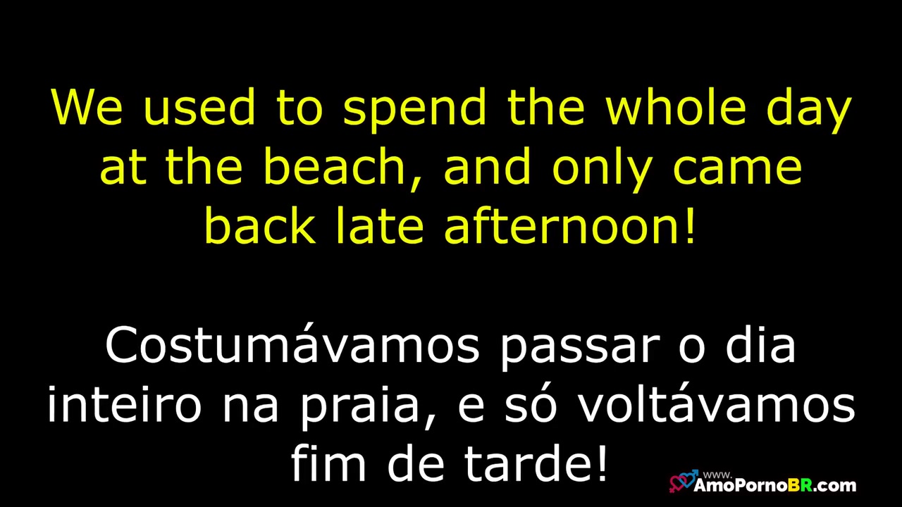 My Stepfather Always Very Organized After The Beach!