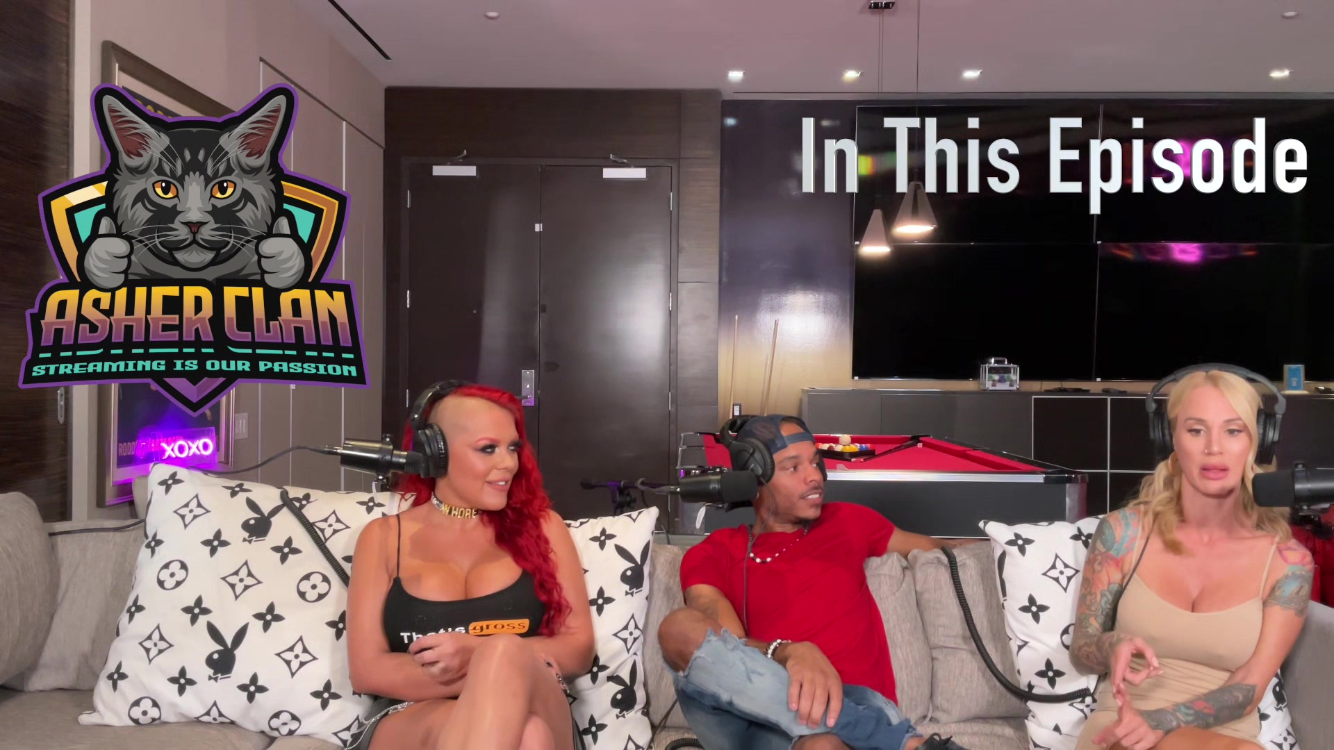 Asher Clan Podcast Stream - Sarah Jessie, Musa Phoenix and MsRedXXX