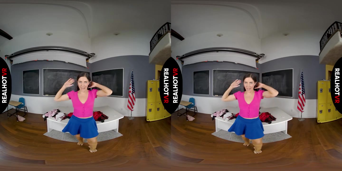 Masturbate To My Perfect Schoolgirl Tits As I Try On Short Skirts & Cheerleader Outfits - RealHotVR