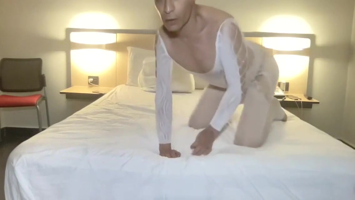 Femboy Crossdresser Jotita Pasiva De Mexico En Lenceria Blanca Ofrece Su Culo Para Servir De Funda 13 Min