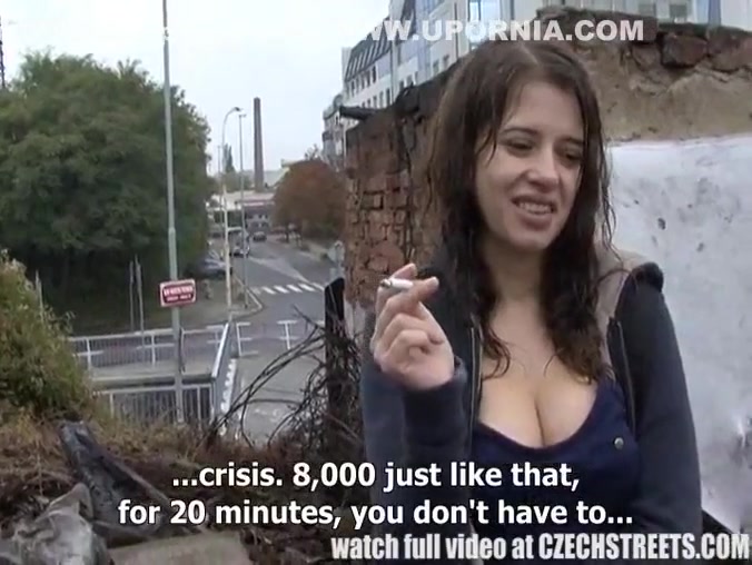 Czech College Girl Outdoor Sex For Cash 7 Min