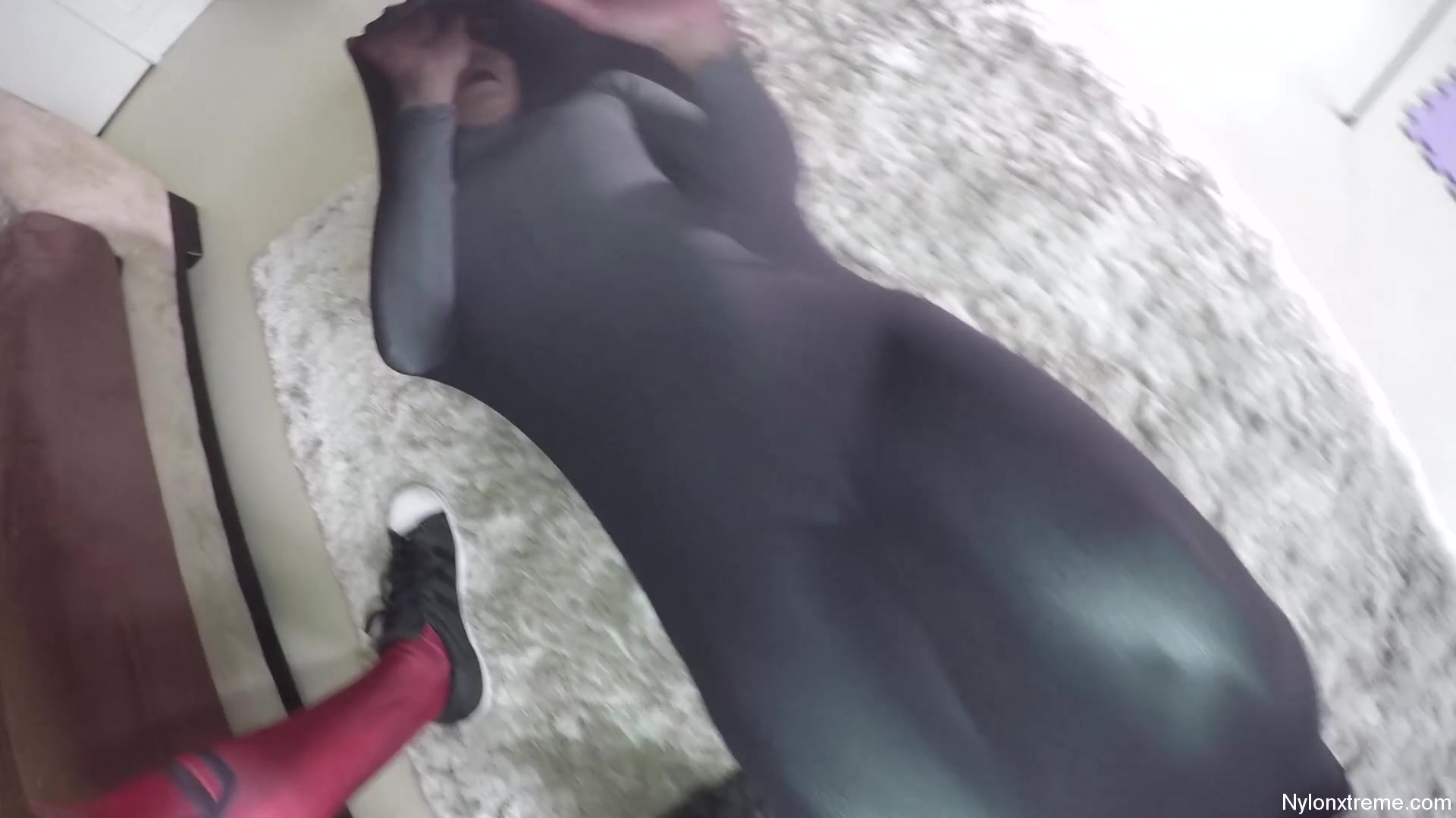 113 Catwoman Zentai Prisoner Of Nylon - Sex Movies Featuring Sexy Tights