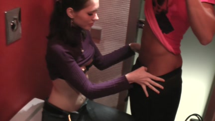 Woman screwed right in the WC cafe