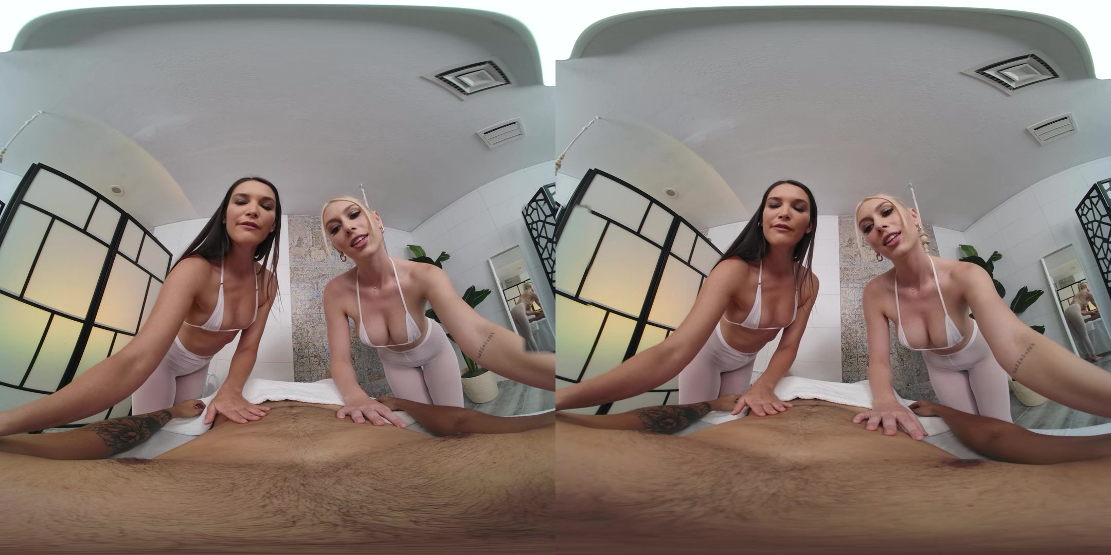 Oiled Babes: Kay Lovely and Katrina Colt