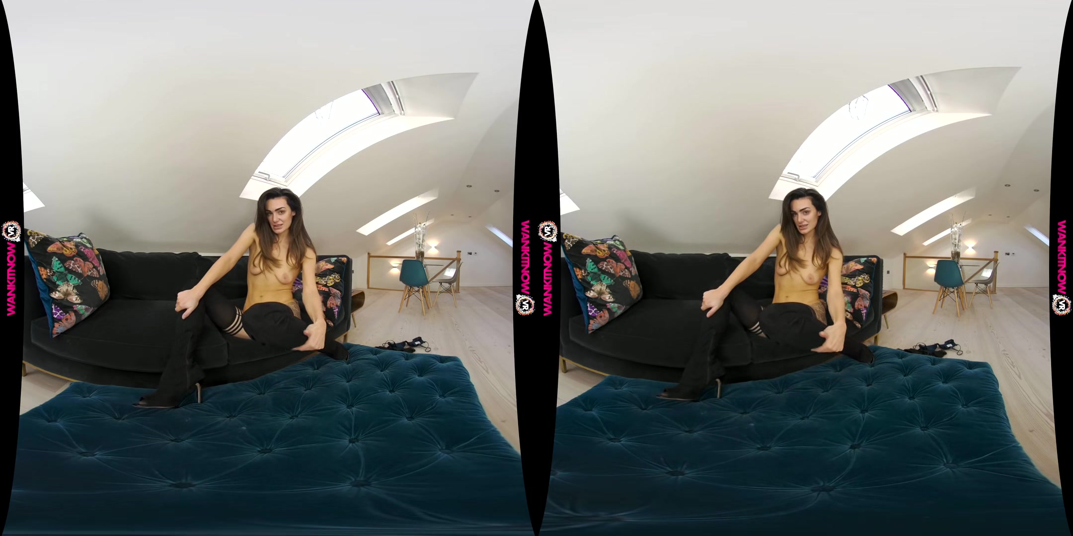 Finally Opening My Legs - British Babe Solo Striptease