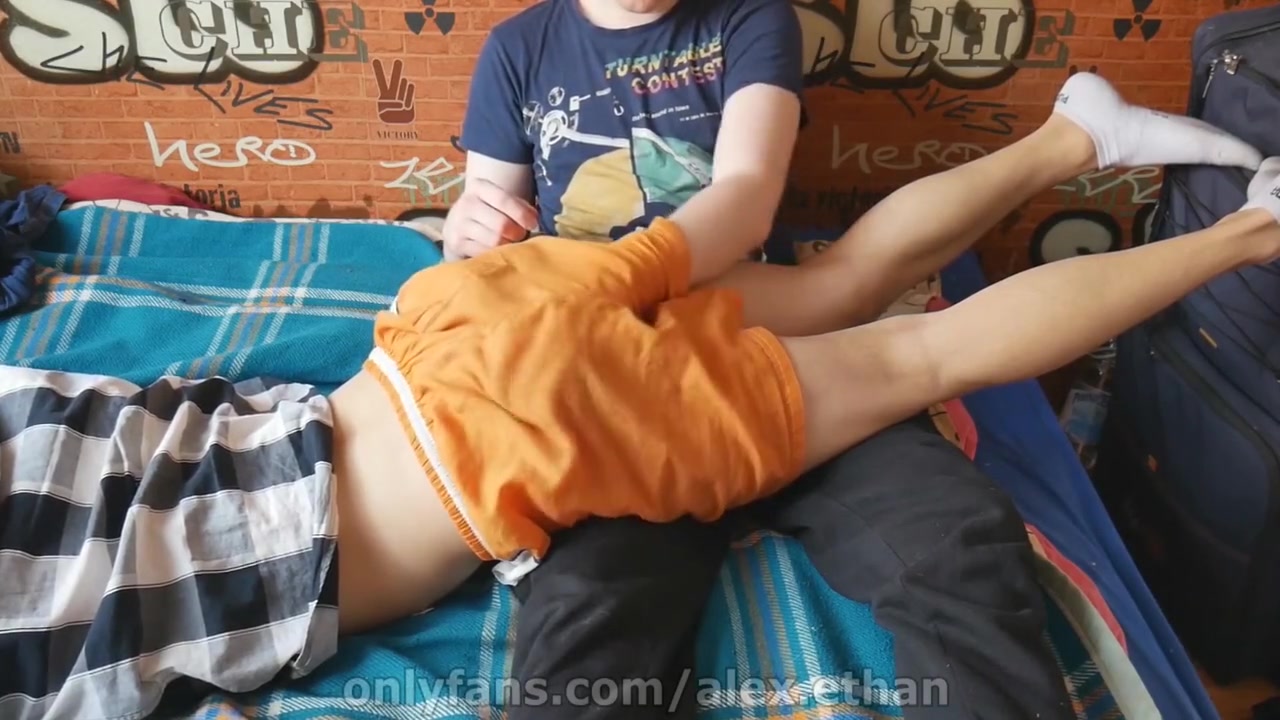 Preparing teen 18+ Ass For A Good Spanking