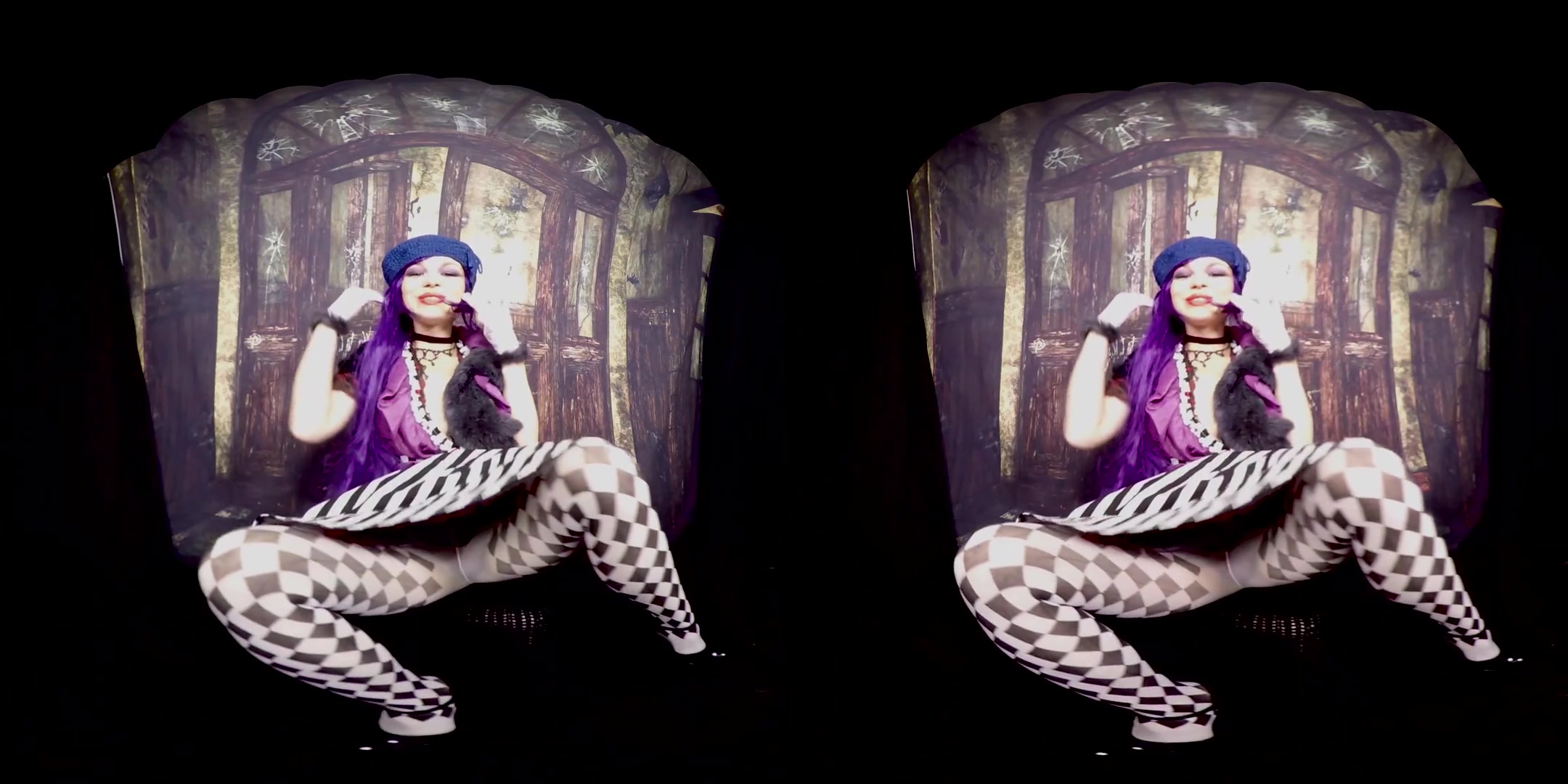 386 - Rebeka Black; Alt-Girl Pinup Solo with a Toy