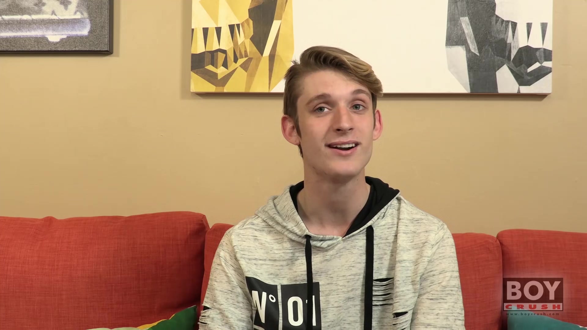 Handsome Twink Chris Tucker Pleasures His Big Dick