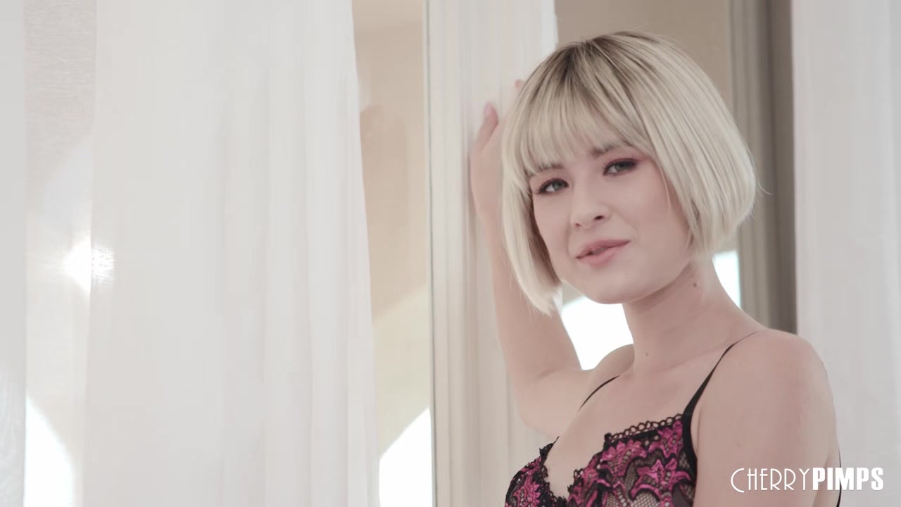 Sexy Blonde teen 18+ Loves Pantyhose And Pussy Play Before Getting Fucked by Charles Dera
