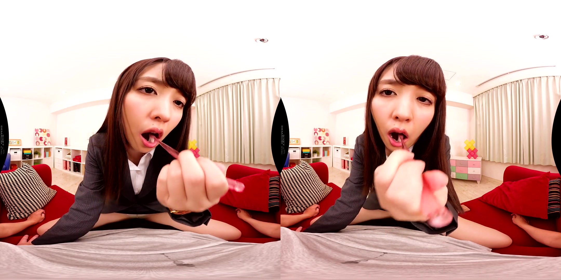 Drool-Drinking VR 2 7 - Drool Spit Asian schoolgirls 18+ Drool Fetish