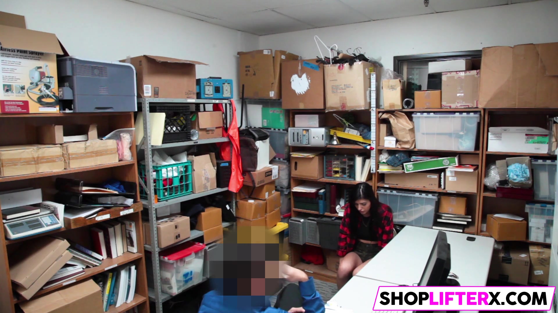 Shoplifter Audrey Royal Takes Two LP Officer Cocks